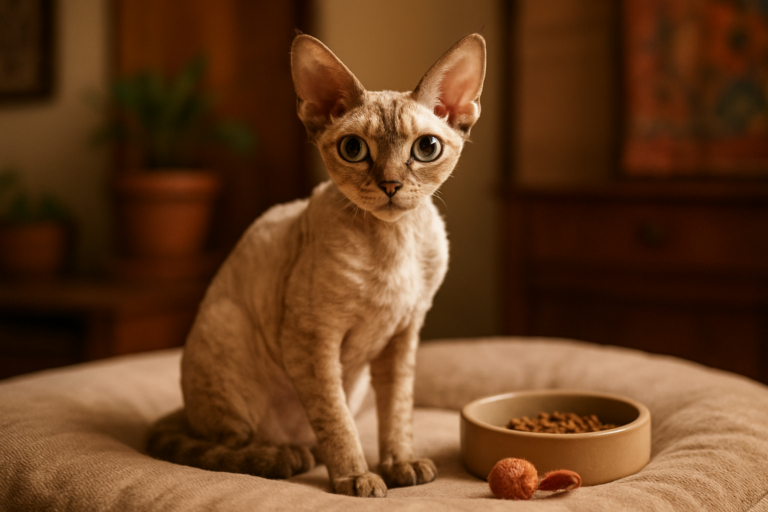 Devon Rex Cat Price in India 2026: Cost, Care & Upkeep Guide