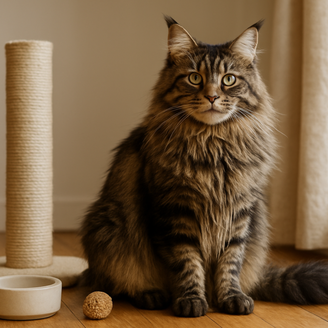 Maine Coon Cat Price in India 2026: Cost & Maintenance Guide