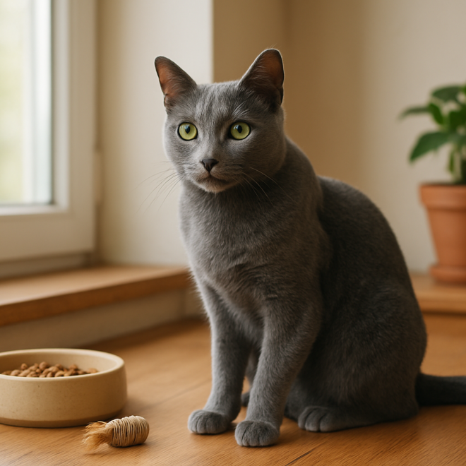 Russian Blue Cat Price in India 2026: Cost & Upkeep Guide
