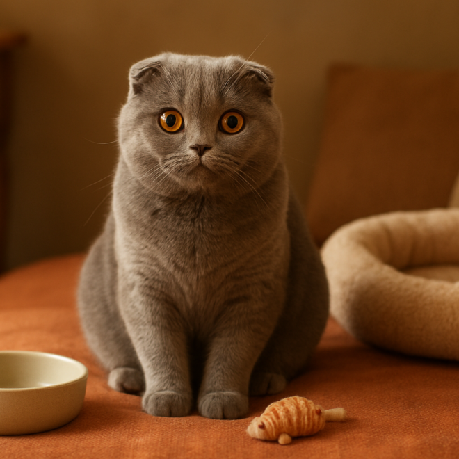Scottish Fold Cat Price in India 2026: Cost & Upkeep Guide